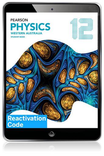 (EBOOK REACTIVATION ONLY/EMAILED) Pearson Physics 12 WA eBook Reactivation Code (FIRM SALE)