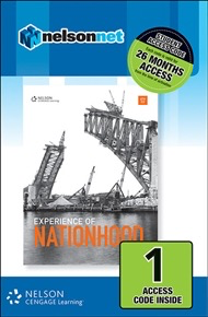 (EBOOK ONLY/EMAILED) Experience of Nationhood, 6th Edition ACCESS CODE