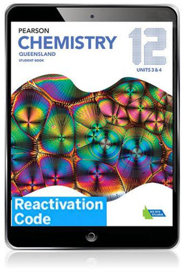 (EBOOK REACTIVATION ONLY/EMAILED) Pearson Chemistry 12 QLD eBook Reactivation Code (FIRM SALE)