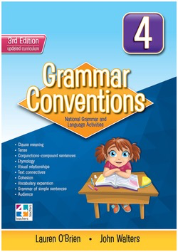 Grammar Conventions Book 4, 3rd Edition by Lauren O'Brien & John Walters