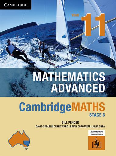 (EBOOK ONLY/EMAILED) CambridgeMATHS Mathematics Advanced Year 11 (Access Code) (FIRM SALE)
