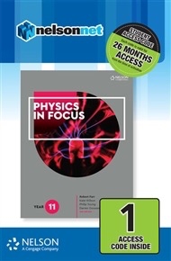(EBOOK ONLY/EMAILED) Physics in Focus Year 11 Access Code, 2nd Edition