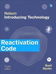 (EBOOK REACTIVATION ONLY/EMAILED) Nelson Introducing Technology 1 x 26 Month Access Code Reactivation, 4th Edition (FIRM SALE)