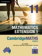 (EBOOK ONLY/EMAILED) CambridgeMATHS Mathematics Extension 1 Year 11 (DIGITAL INTERACTIVE REGISTRATION CODE)