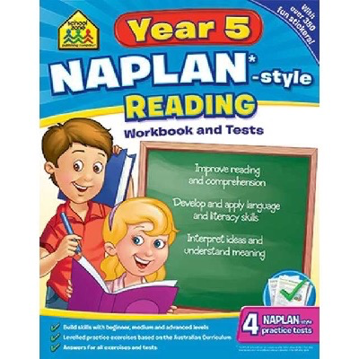School Zone: NAPLAN-style Year 5 Reading Workbook and Tests