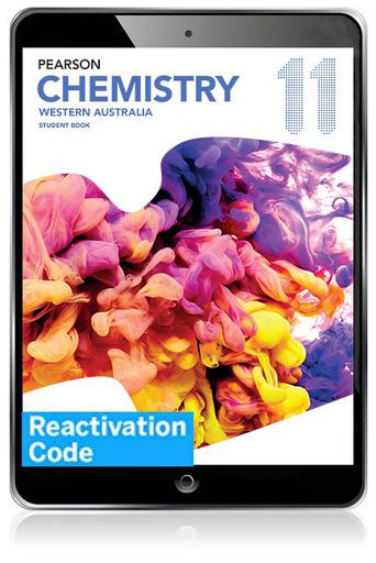(EBOOK REACTIVATION ONLY/EMAILED) Pearson Chemistry 11 WA eBook Reactivation Code (FIRM SALE)