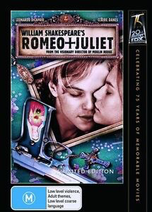 Romeo and Juliet (Leonardo DiCaprio & Clare Danes) LIMITED EDITION DVD