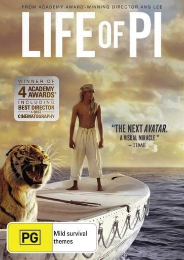 Life of Pi DVD