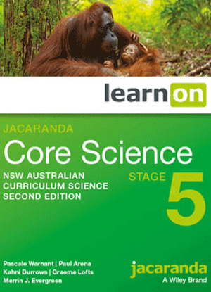 (EBOOK ONLY /EMAILED) Jacaranda Core Science Stage 5 NSW LearnON (1 x ACCESS CODE), 2nd Edition (FIRM SALE)