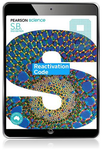 (EBOOK REACTIVATION ONLY/EMAILED) Pearson Science AC 9 eBook Reactivation Code (FIRM SALE)