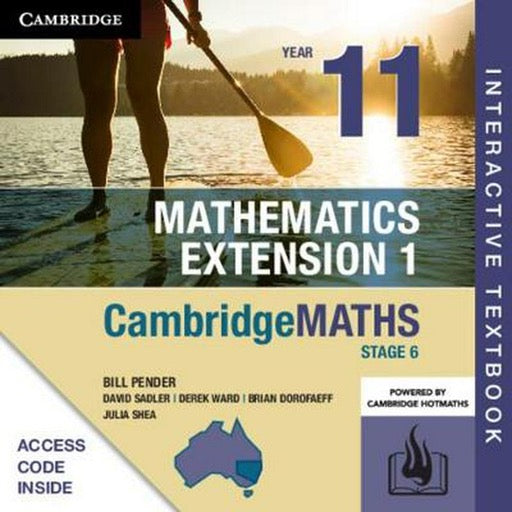 (EBOOK ONLY/EMAILED) CambridgeMATHS Mathematics Extension 1 Year 11 (D T