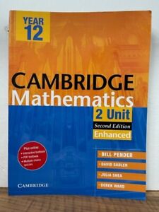 Cambridge 2 Unit Mathematics Year 12 Enhanced Student Book, 2nd Ed.