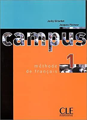Campus 1 Methode de Francais, by Jacky Girardet, Jacques Pecheur