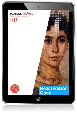 (EBOOK REACTIVATION ONLY/EMAILED) Pearson History NSW 7 eBook Reactivation Code (FIRM SALE)