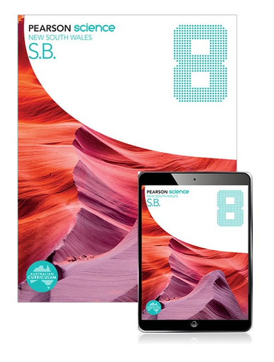 Pearson Science NSW 8 Student Book + eBook (Pearson)