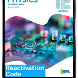 (EBOOK REACTIVATION ONLY/EMAILED) Pearson Physics 12 QLD eBook Reactivation Code (FIRM SALE)